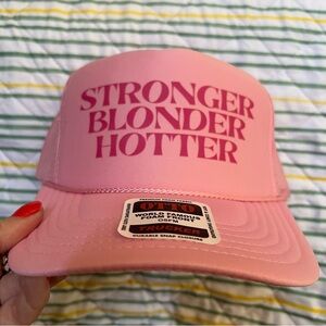 OTTO Pink Trucker Hat country western music inspired